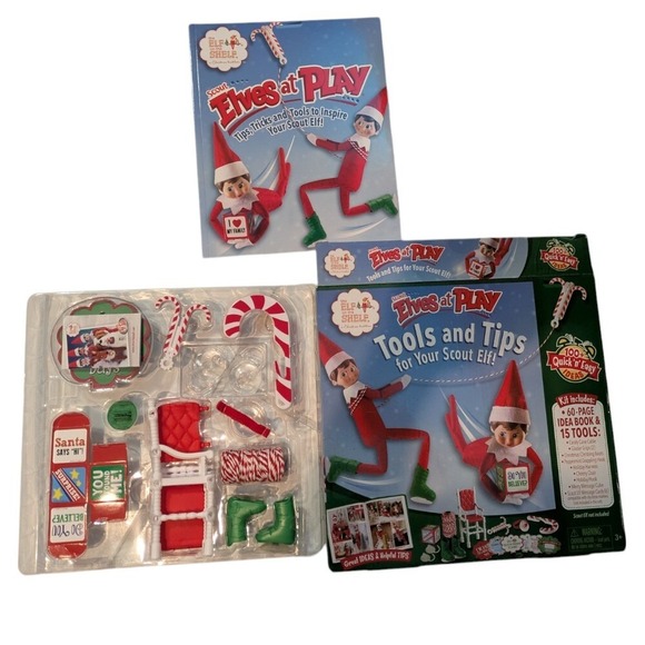 Elf on the Shelf Elves at Play Tools & Tips 100+ Quick Easy Ideas - Picture 1 of 4